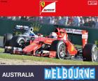 Себастьян Феттель, Ferrari, к 2015 году Австралии GP, третье место